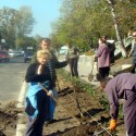 Трояндова алея для поштовиків